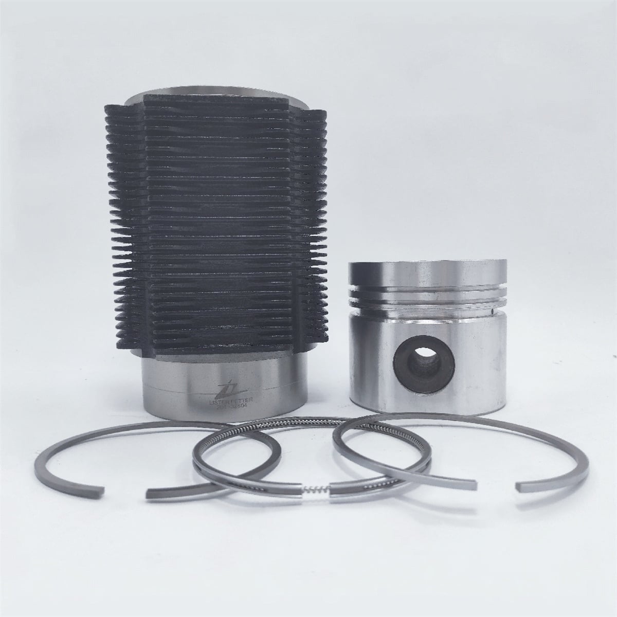 Kit (Piston + Set segmenti + Camasa cilindru-RĂCIT AER- Diametru: 98,425 mm): LISTER / TR-1 / TR-2 / TR-3