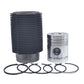 Kit (Piston + Set segmenti + Camasa cilindru-RĂCIT cu AER- Diametru: 101,65 mm): LISTER / HA-2 / HA-3 / HA-4 / HA-6 / HB-2 / HB-3 / HB-6 / HW-3 / HB-6 / HW-4 /- HB-4 HW-6