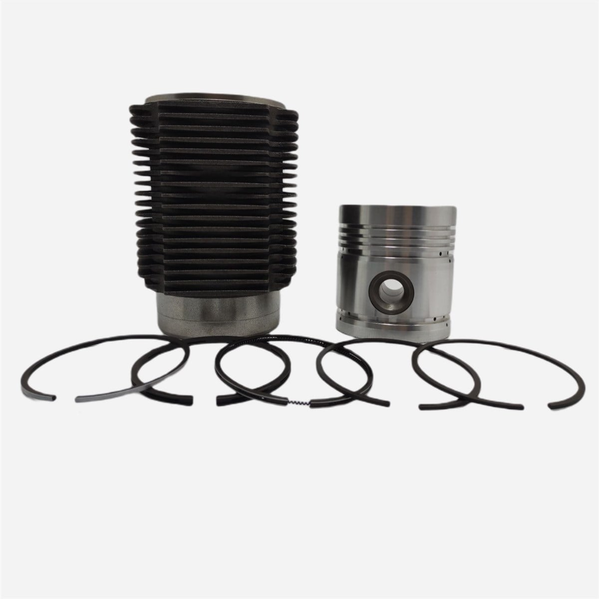 Kit (Set piston si segmenti + Camasa cilindru-RĂCIT AER- Diametru: 95,25 mm): LISTER / TS-1 / TS-2 / TS-3
