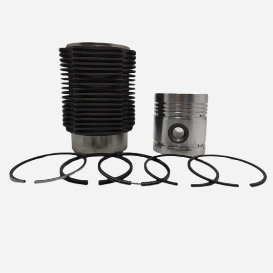 Kit (Set piston si segmenti + Camasa cilindru-RĂCIT AER- Diametru: 95,25 mm): LISTER / TS-1 / TS-2 / TS-3