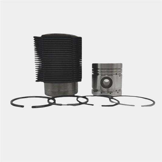 Kit (Piston + Set segmenti + Camasa cilindru-RĂCIT AER- Diametru: 82,55 mm): LISTER / LT-1 / LT-2
