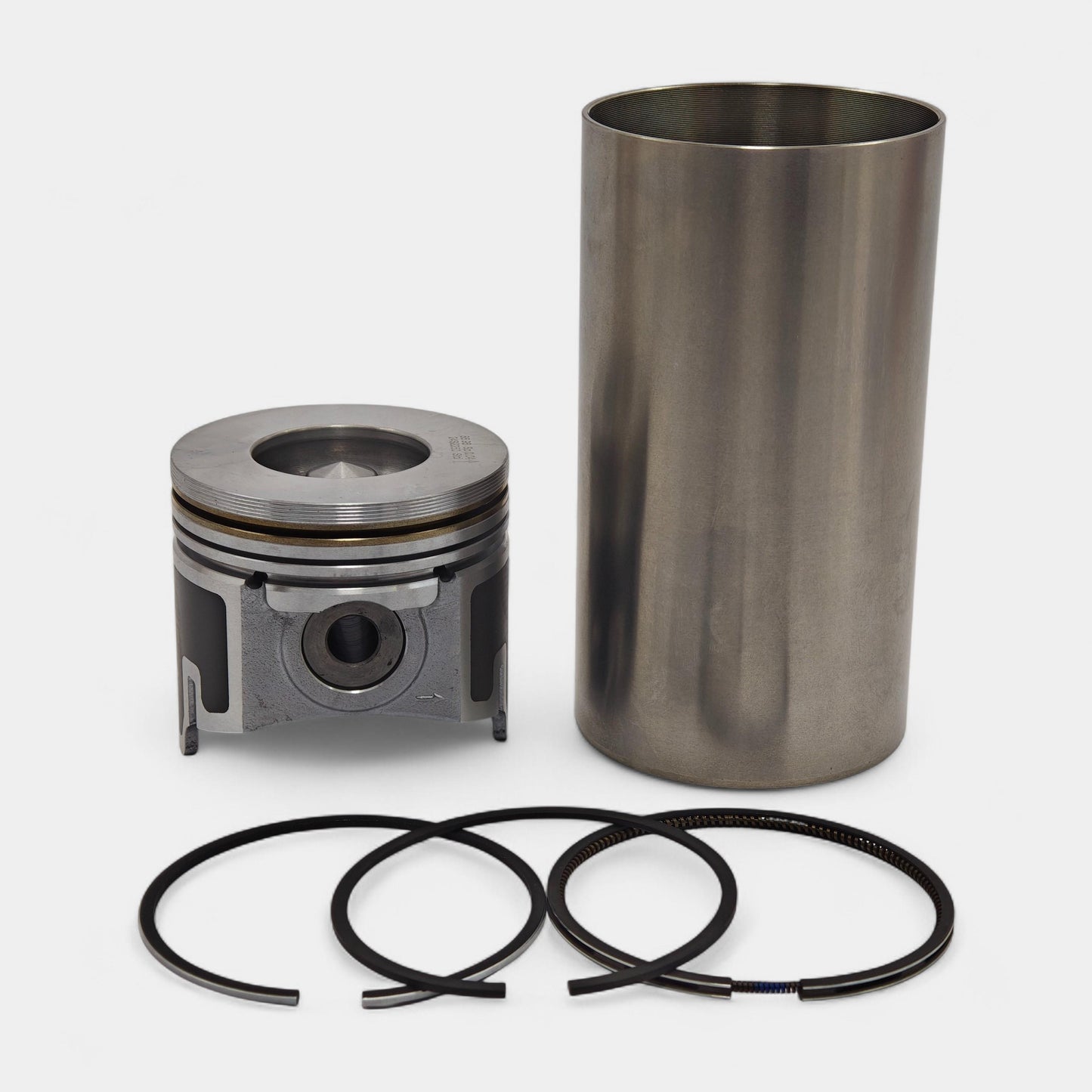 Kit (Set piston si segmenti + Camasa cilindru - SEMIFINISAT - Diametru: 87.00 mm): KUBOTA / V2607 / Nr. referinta: 1J700-21110-K