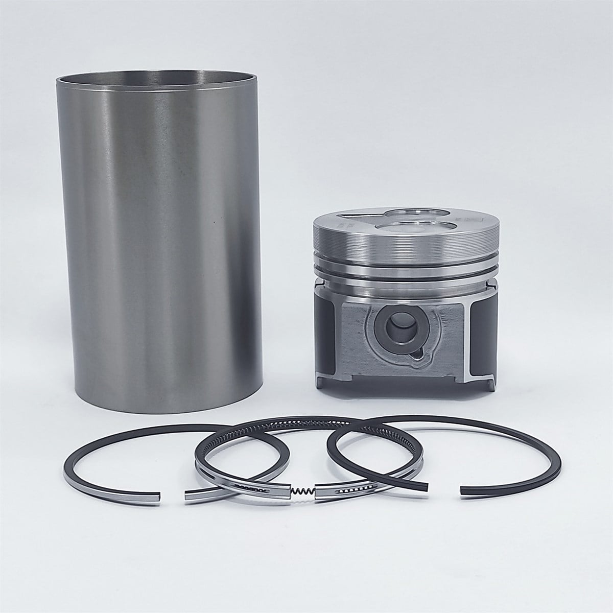 Kit (Set piston si segmenti + Camasa cilindru - SEMIFINISH - Diametru: 87.00 mm): KUBOTA / D1803-M / V2203-M