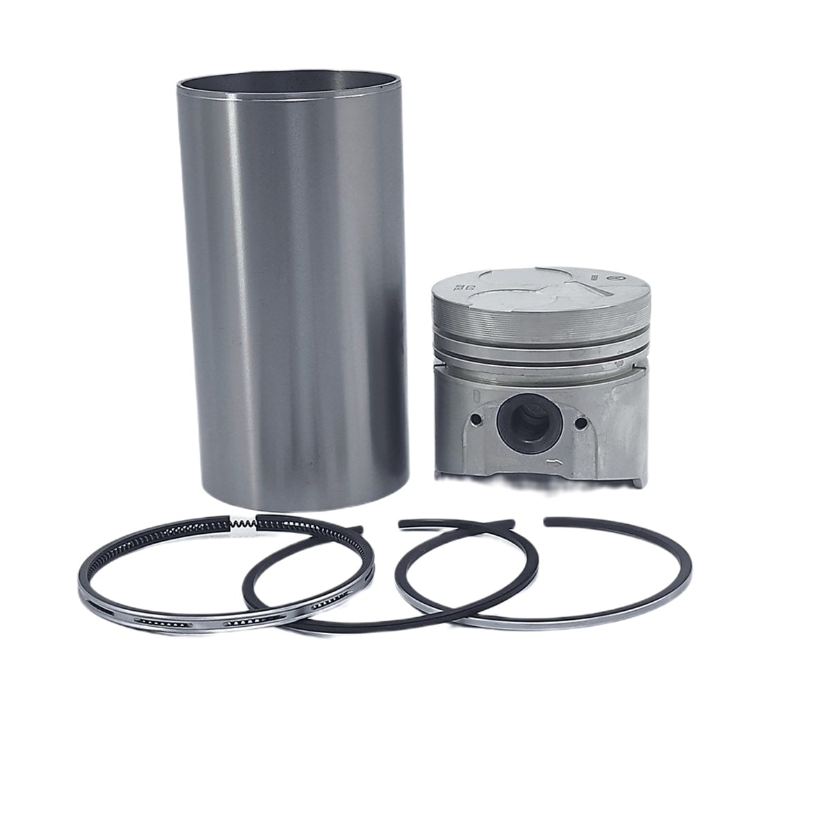 Kit (Piston + Set segmenti + Camasa cilindru - SEMIFINISH - Diametru: 76,00 mm): KUBOTA / V1500 / V1502 / D1100 / D1102 / D1005 / V1305