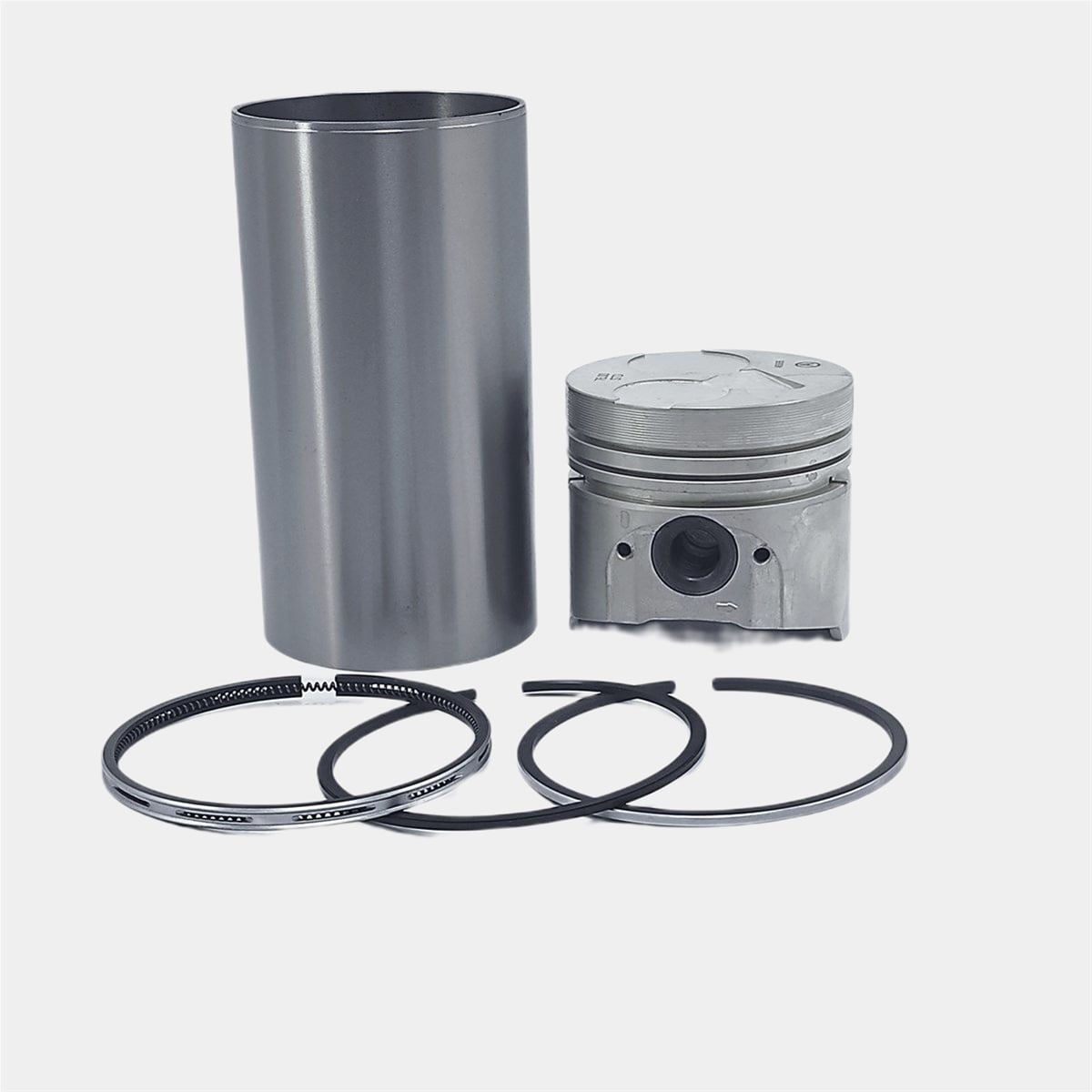 Kit (Piston + Set segmenti + Camasa cilindru - SEMIFINISH - Diametru: 76,00 mm): KUBOTA / V1500 / V1502 / D1100 / D1102 / D1005 / V1305