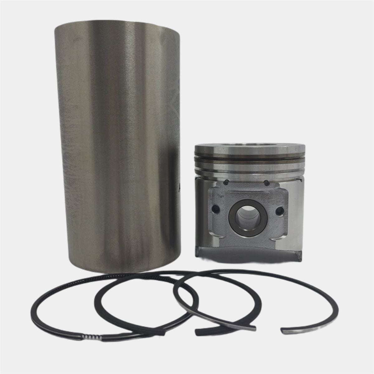 Kit (Piston (Tip lung) + Set segmenti + Camasa cilindru - Semifinisare - Diametru :94,00 mm): YANMAR / 4TNE94 / 4TNV94