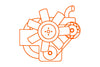Motor Mitsubishi S4L, Massey Ferguson 2405, Huerlimann Prince 30, Lamborghini, R1.30, Mitsubishi MT
