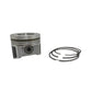 Piston (ALPHINE) + Set segmenti (0,50 - Diametru: 100,50 mm): KUBOTA / V3800 / V3800-T / Nr. referinta: 1J550-21910-S