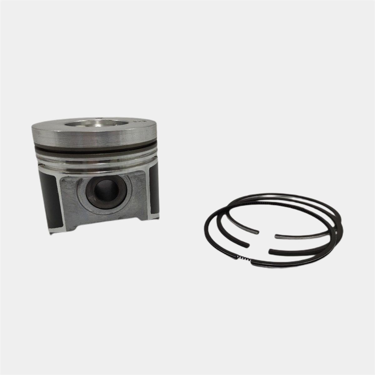 Piston (CU ALFIN) + Set segmenti piston (0,50 - OVERSIZE - Diametru: 98,50 mm) : KUBOTA / V3300-DIE / Nr. referinta: 1C050-21912-S