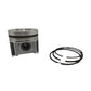 Piston (CU ALFIN) + Set segmenti piston (0,50 - OVERSIZE - Diametru: 98,50 mm) : KUBOTA / V3300-DIE / Nr. referinta: 1C050-21912-S