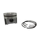 Piston (CU ALFIN) + Set segmenti piston (0,50 - OVERSIZE - Diametru: 98,50 mm) : KUBOTA / V3300-DIE / Nr. referinta: 1C050-21912-S