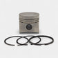Piston + Set segmenti (0,50 - 68,50): KUBOTA / Z500 / D750 / Nr. referinta: 15261-21910-S