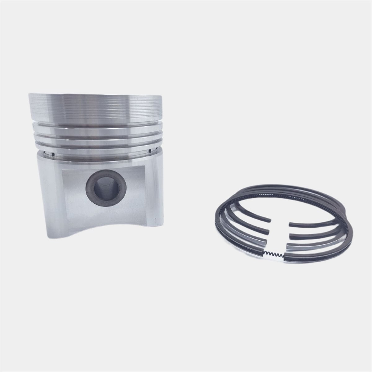 Piston + Set segmenti (0,50 - Diametru : 100,50 mm): LOMBARDINI / LDA 100 / 4LD 705