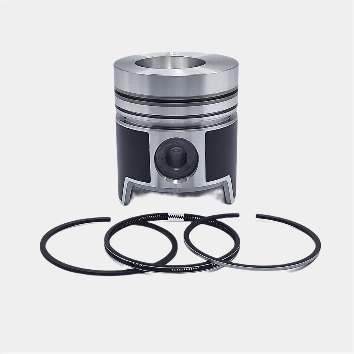 Piston + Set segmenti (0.50 - Diametru: 105.50 mm): SAME / LAMBORGHINI / 1054 PT / 1056 PT / 1056 PS / 1056 PTI / Nr. referinta: 0.001-S / 0.001-S.