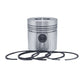 Set piston si segmenti (0,50 - OVERSIZE - Diametru: 105,50 mm): RUGGERINI / CRD 105 / RP 380 / Nr. referinta: 2348-S