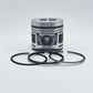 Piston + Set segmenti (0.50 - Diametru: 105.50 mm): SAME / LAMBORGHINI / 1000.4 WT / 1000.6 WT / 1000.4 WTI / 1000.6 WTI / ⟦00.06.03.