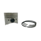 Piston + Set segmenti (0,50 - Diametru: 67,50 mm): KUBOTA / Z482 / D722 / Nr. referinta: 16851-21910-S