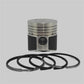 Piston + Set segmenti (0,50 - Diametru: 68,50 mm): MITSUBISHI/K3B/K4B