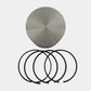 Piston + Set segmenti (0,50 - Diametru: 70,50 mm): MITSUBISHI/K3C/K4C