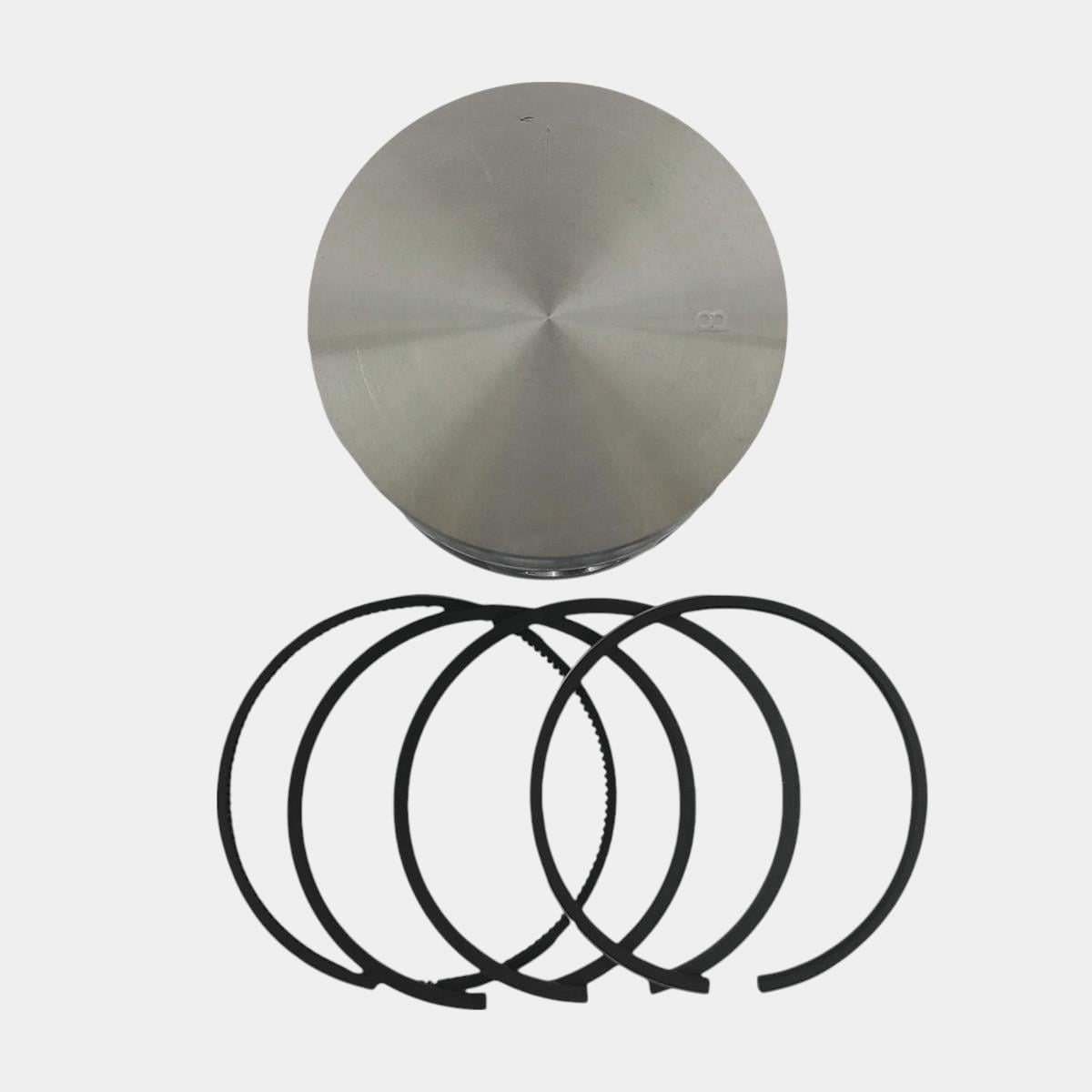 Piston + Set segmenti (0,50 - Diametru: 70,50 mm): MITSUBISHI/K3C/K4C