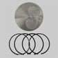 Piston + Set segmenti (0,50 - Diametru: 73,50 mm): MITSUBISHI/K3D/K4D