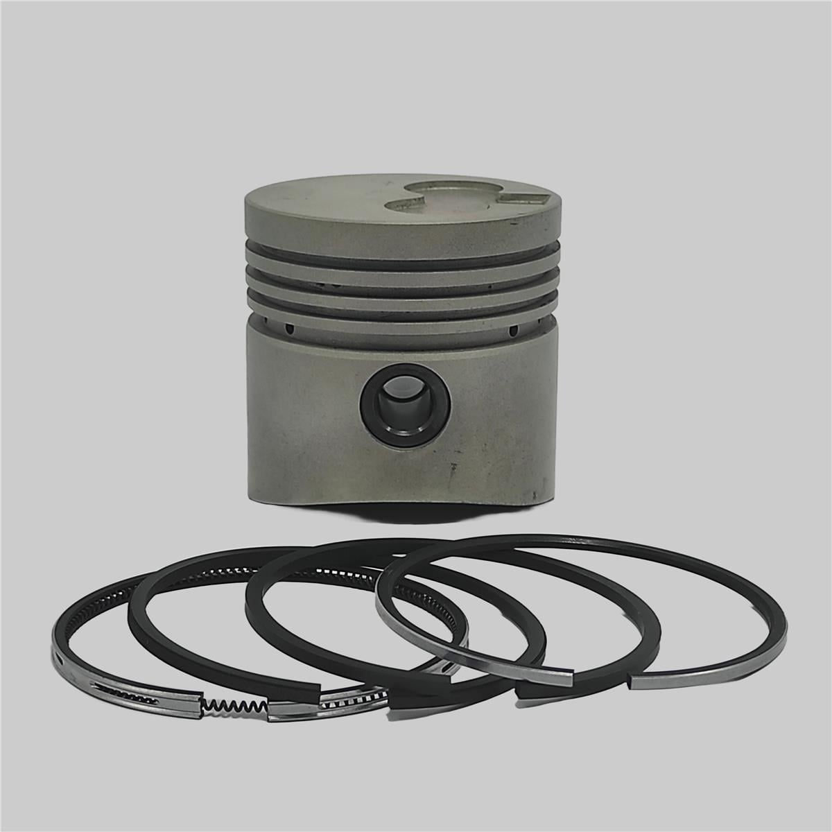 Piston + Set segmenti (0,50 - Diametru: 73,50 mm): MITSUBISHI/K3D/K4D