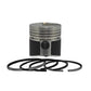Piston + Set segmenti (0,50 - Diametru: 73,50 mm): MITSUBISHI/K3D/K4D