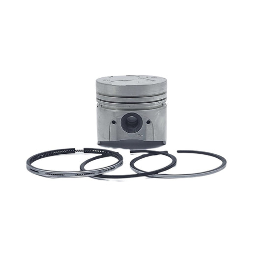 Set piston si segmenti (0,50 - OVERSIZE - Diametru: 76,50 mm): KUBOTA / D1005 / V1305 / Nr. referinta: 16050-21910-S