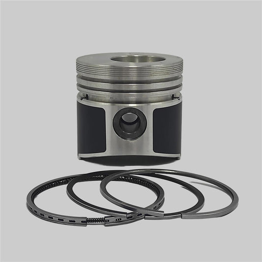 Piston + Set segmenti (0,50 - Diametru: 76,50 mm): MITSUBISHI / K3E-DI / K4E-DI