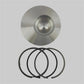 Piston + Set segmenti (0,50 - Diametru: 76,50 mm): MITSUBISHI / K3E-DI / K4E-DI