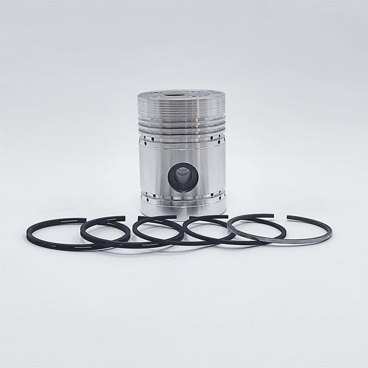 Piston + Set segmenti (0,50 - Diametru: 76,70 mm): LISTER / LR-1 / LR-2 / Nr. referinta: 570-11308-S