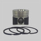 Piston + Set segmenti (0,50 - Diametru: 78,50 mm - Diametru 27 PIN): MITSUBISHI / K3F-DI / K4F-DI