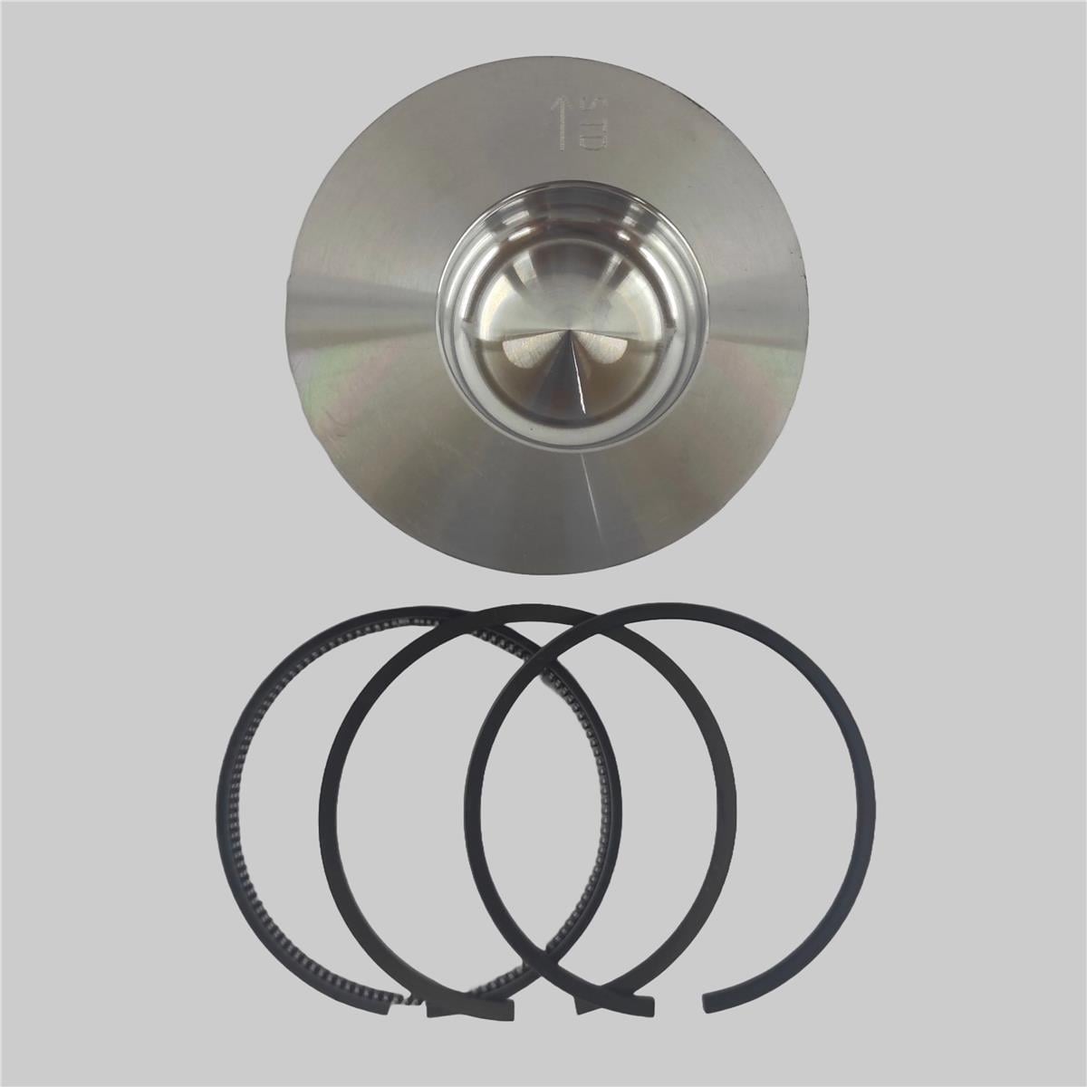Piston + Set segmenti (0,50 - Diametru: 78,50 mm - Diametru 23 PIN): MITSUBISHI / K3F-DI / K4F-DI