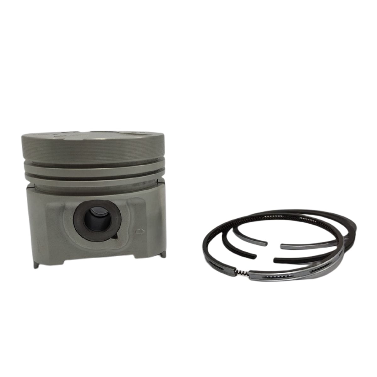 Set piston si segmenti (0,50 - OVERSIZE - Diametru: 80,50 mm): KUBOTA / D1403 / V1903 / Nr. referinta: 16427-21910-S