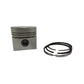 Piston + Set segmenti (0,50 - Diametru: 82,50 mm): KUBOTA / D1302 / V1702 / S2600 / Nr. referinta: 19223-21910-S