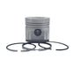 Piston + Set segmenti (0.50 - Diametru: 85.50 mm): KUBOTA / V1902-DI