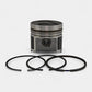 Piston + Set segmenti (0,50 - Diametru: 87,50 mm): KUBOTA / V2403