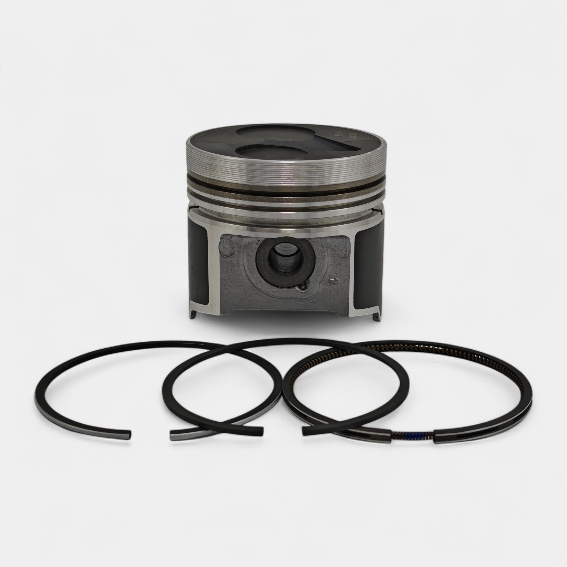 Piston + Set segmenti (0,50 - Diametru: 87,50 mm): KUBOTA / V2403
