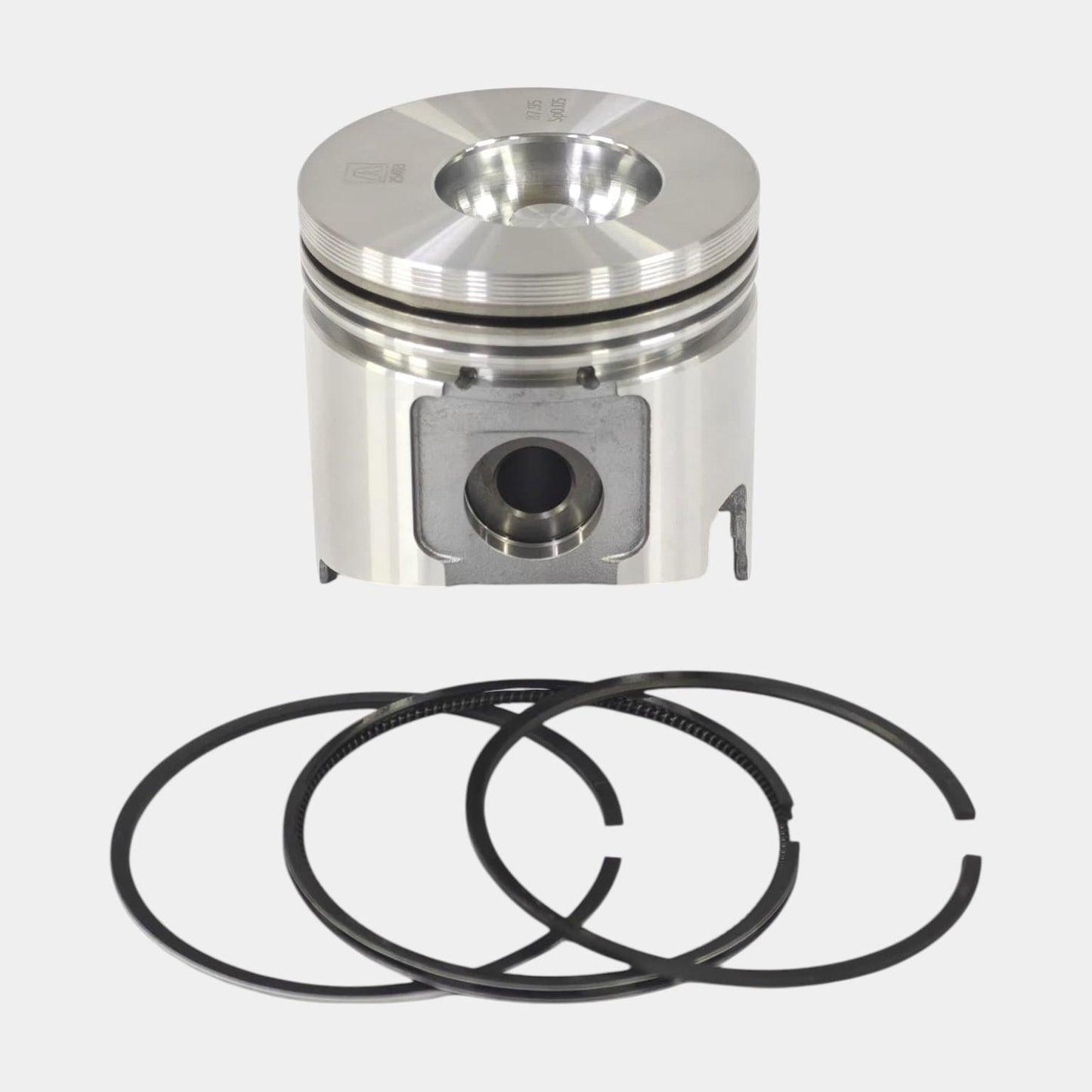 Piston + Set segmenti (0,50 - Diametru: 88,50 mm): YANMAR / 4JH45 / 4JH57