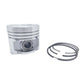 Piston + Set segmenti (0,50 - Diametru: 88,50 mm): LOMBARDINI / LDW 1503 / LDW 2004