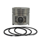Piston + Set segmenti (0.50 - Diametru: 88.50 mm): MITSUBISHI / S3Q / S4Q