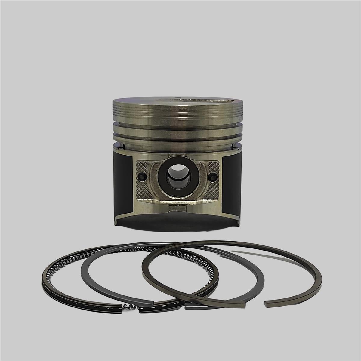 Piston + Set segmenti (0,50 - Diametru: 90,50 mm): MITSUBISHI/K3N/K4N
