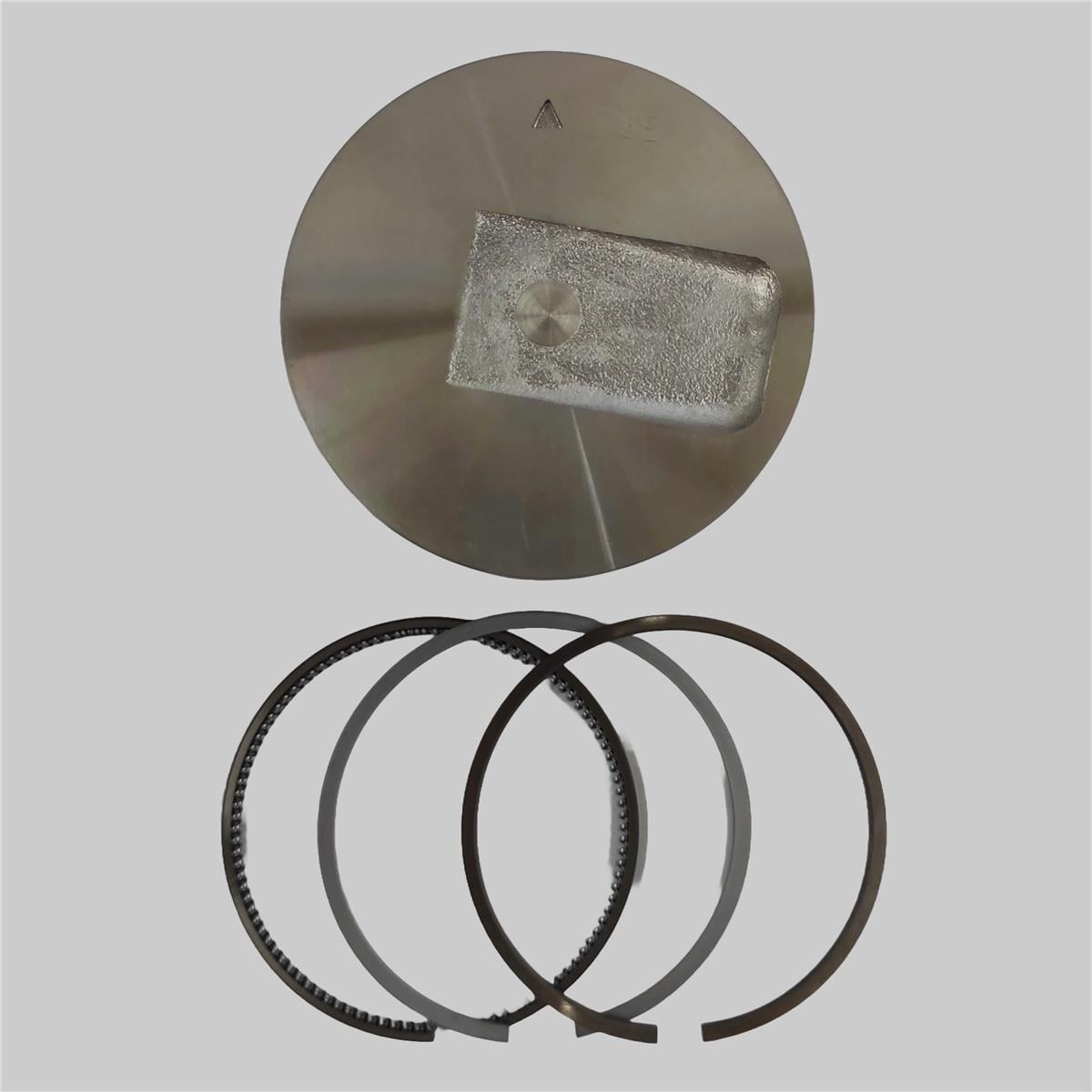 Piston + Set segmenti (0,50 - Diametru: 90,50 mm): MITSUBISHI/K3N/K4N