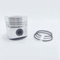 Set piston si segmenti (0,50 - OVERSIZE - 95,50 mm): LOMBARDINI / LDA 720 / LDA 914 / 7LD 665 / 8LD 665-2