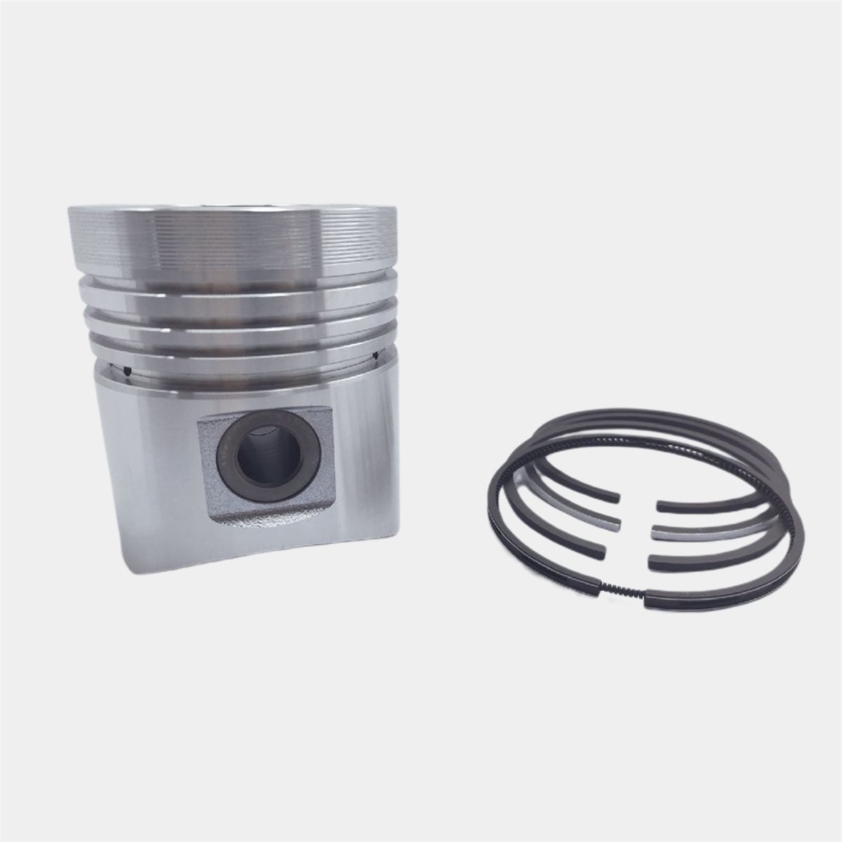 Piston + Set segmenti ( 0,50 - Diametru : 95,50 mm): LOMBARDINI / 4LD 640 / LDA 96