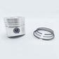 Set piston si segmenti (0.50 - OVERSIZE - Diametru: 95.50 mm) :  RUGGERINI / RD 290