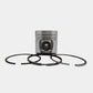Piston + Set segmenti (0,50): HATZ / 2L41 / 2M41 / 3L41 / 3M41 / 4L41 / 4M41 / Nr. referinta: 013 809 00-S
