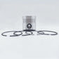 Set piston si segmenti (1.00-OVERSIZE - Diametru: 101.00 mm) : LOMBARDINI / LDA 832 / LDA 833 / LDA 834 / 5LD 825-2;3;4