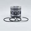 Piston + Set segmenti (1.00 - Diametru: 106.00 mm): SAME / LAMBORGHINI / 1000.3 AT / 1000.3 AT-POT / 1000.4 AT / 1000.4 AT2 / 1000.4 AT2 / 1000.400.400.400.400.4 ATG ATI1 / 1000.4 ATIG / 1000.4 ATIS / 1000.6 AT / Nr. referinta: 0.338.0062.6/20-S