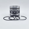 Piston + Set segmenti (1.00 - Diametru: 106.00 mm): SAME / LAMBORGHINI / 1000.6 ATI / 1000.4 WTI / 1000.6 WTI / 1000.6 WTIR